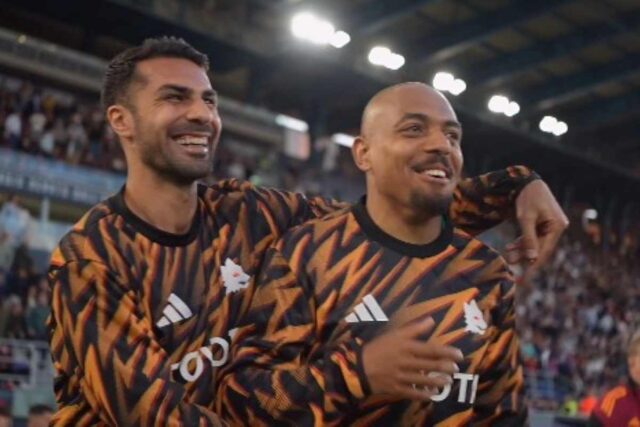 Malen e Celik, calciatori Roma