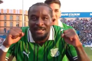 Mbala Nzola, attaccante Sassuolo