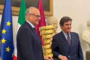 Urbano Cairo, presidente Torino e RCS MediaGroup presenta il Giro d'Italia