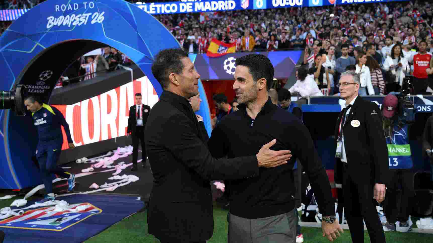 Arsenal Atletico Madrid Champions League