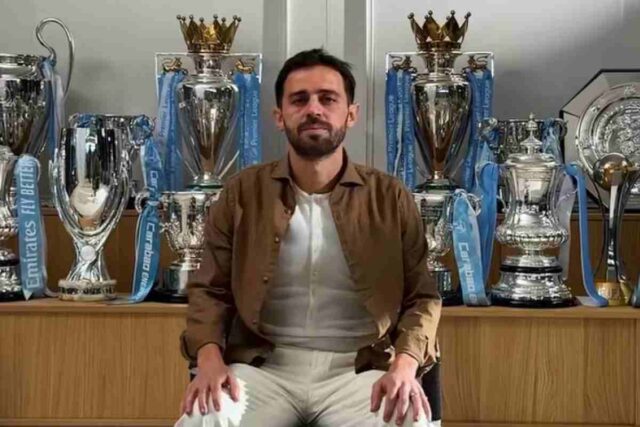 Bernardo Silva, centrocampista Manchester City