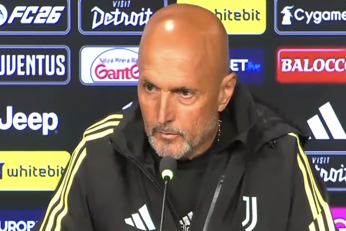 Luciano Spalletti, allenatore della Juventus, alla vigilia della trasferta contro di Lecce