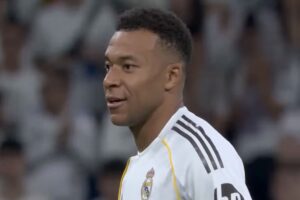 Kylian Mbappé, durante Real Madrid-Real Oviedo