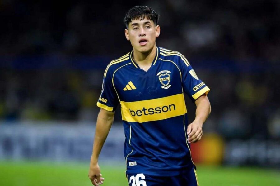 Tomas Aranda, centrocampista Boca Jrs