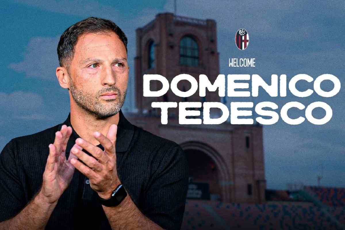 Domenico Tedesco, allenatore Bologna