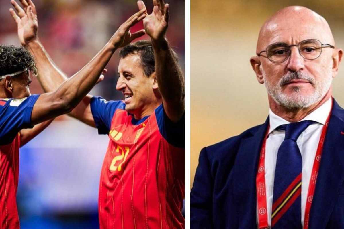 Lamine Yamal e Luis De La Fuente
