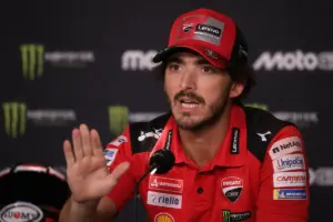 Bagnaia in conferenza