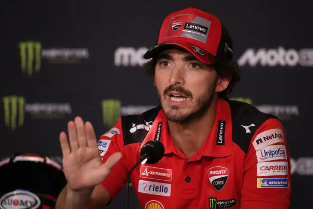 Bagnaia in conferenza