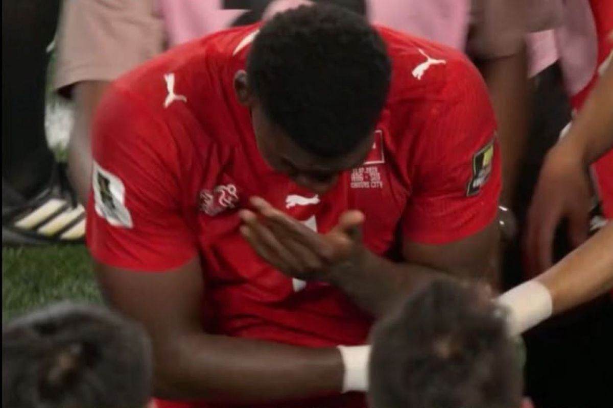Embolo, attaccante Svizzera (Screen Bein Sport)