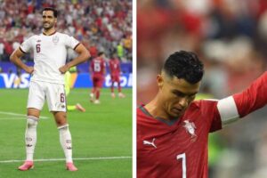 Mikel Merino, Cristiano Ronaldo Spagna-Portogallo
