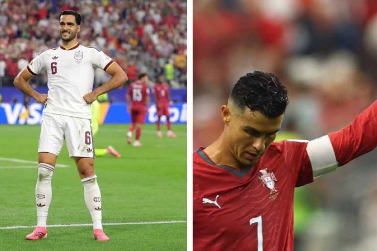 Mikel Merino, Cristiano Ronaldo Spagna-Portogallo