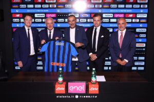 Atalanta, presentazione Sarri