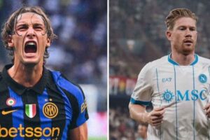 Pio Esposito, Kevin De Bruyne. Inter e Napoli