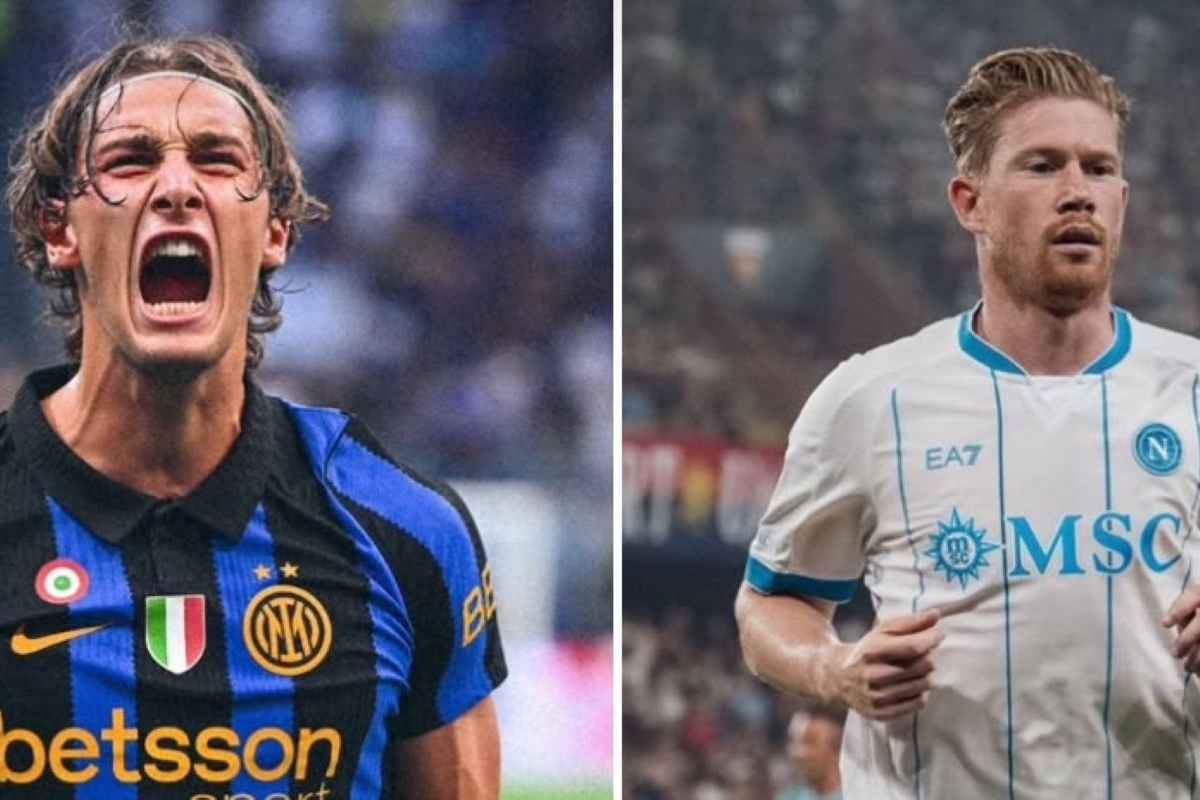 Pio Esposito, Kevin De Bruyne. Inter e Napoli