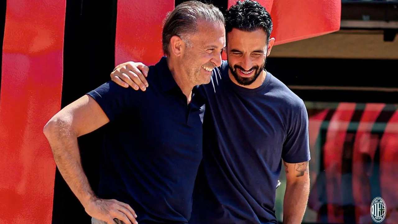 Cardinale e Amorim Milan