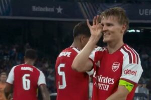 Martin Odegaard, centrocampista Arsenal