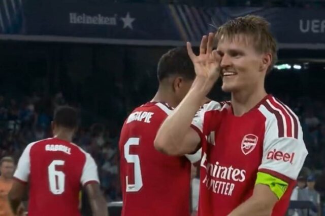 Martin Odegaard, centrocampista Arsenal
