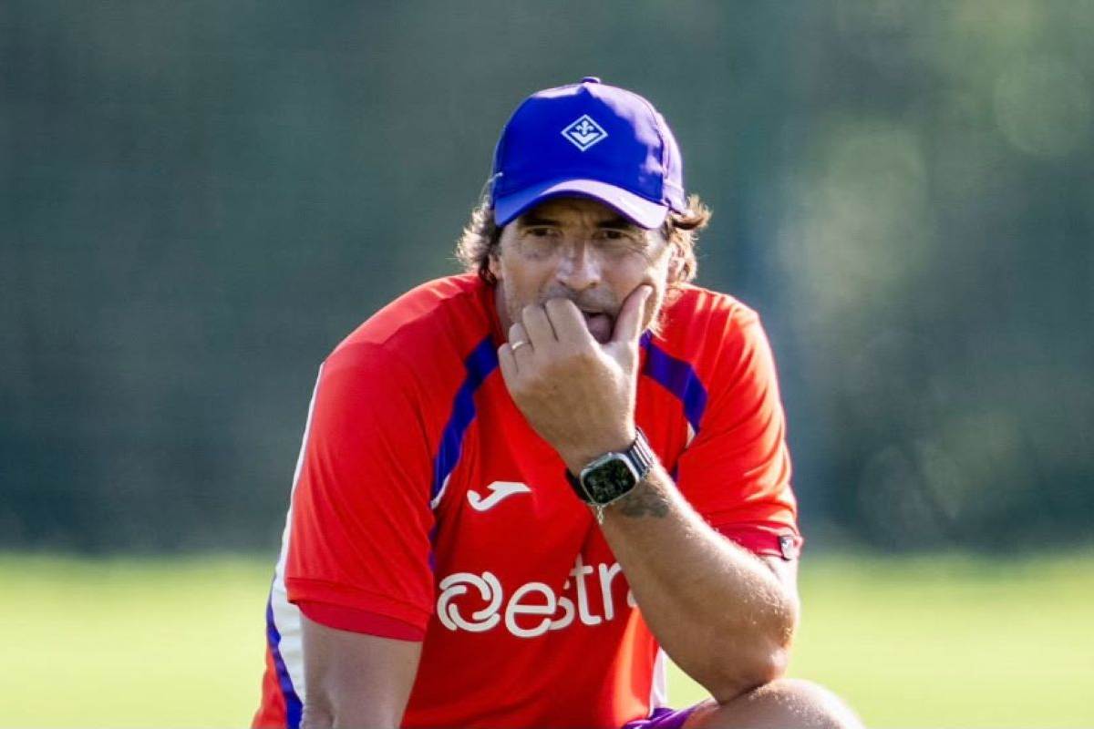 Paolo Vanoli, allenatore Fiorentina