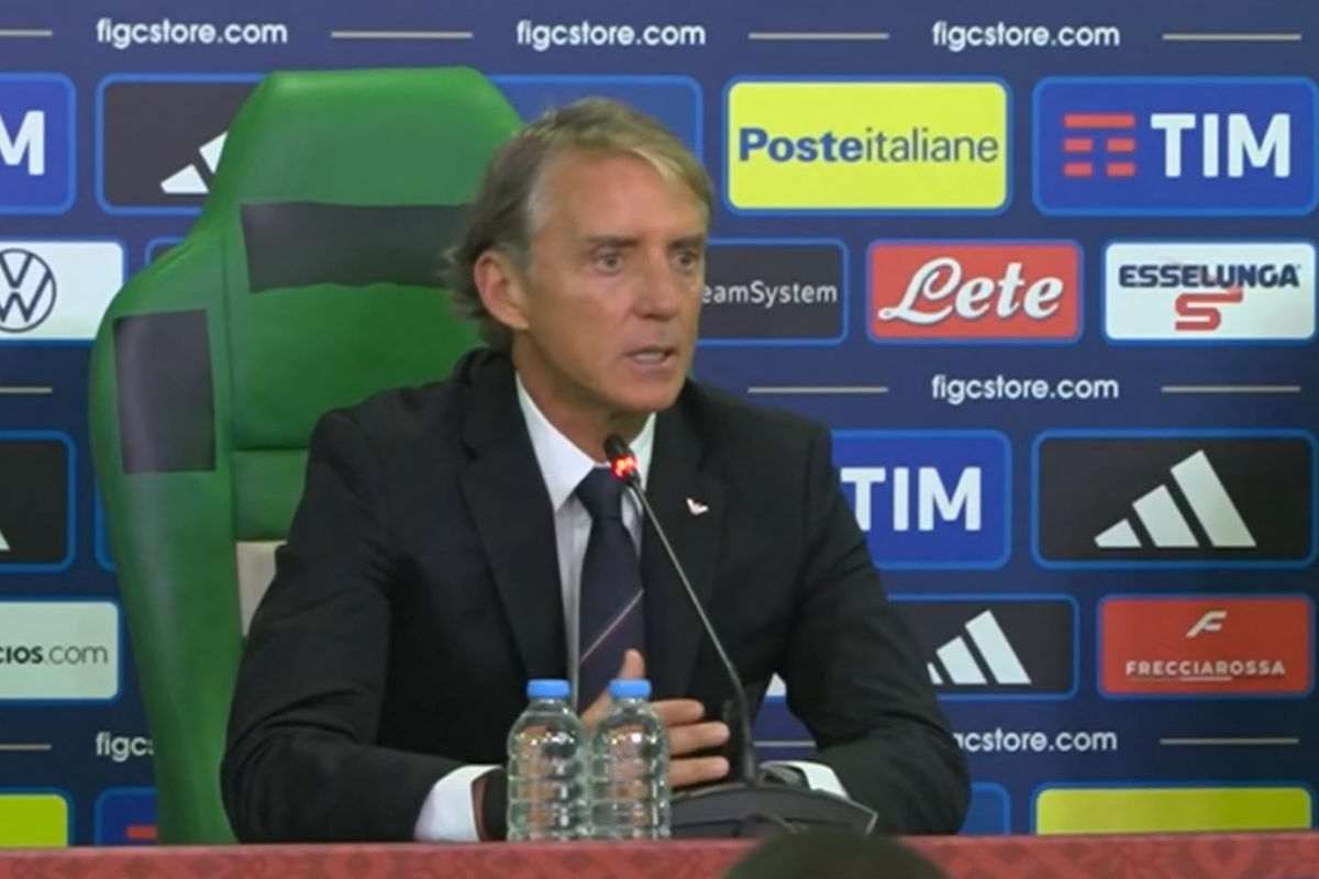 Roberto Mancini, CT Italia