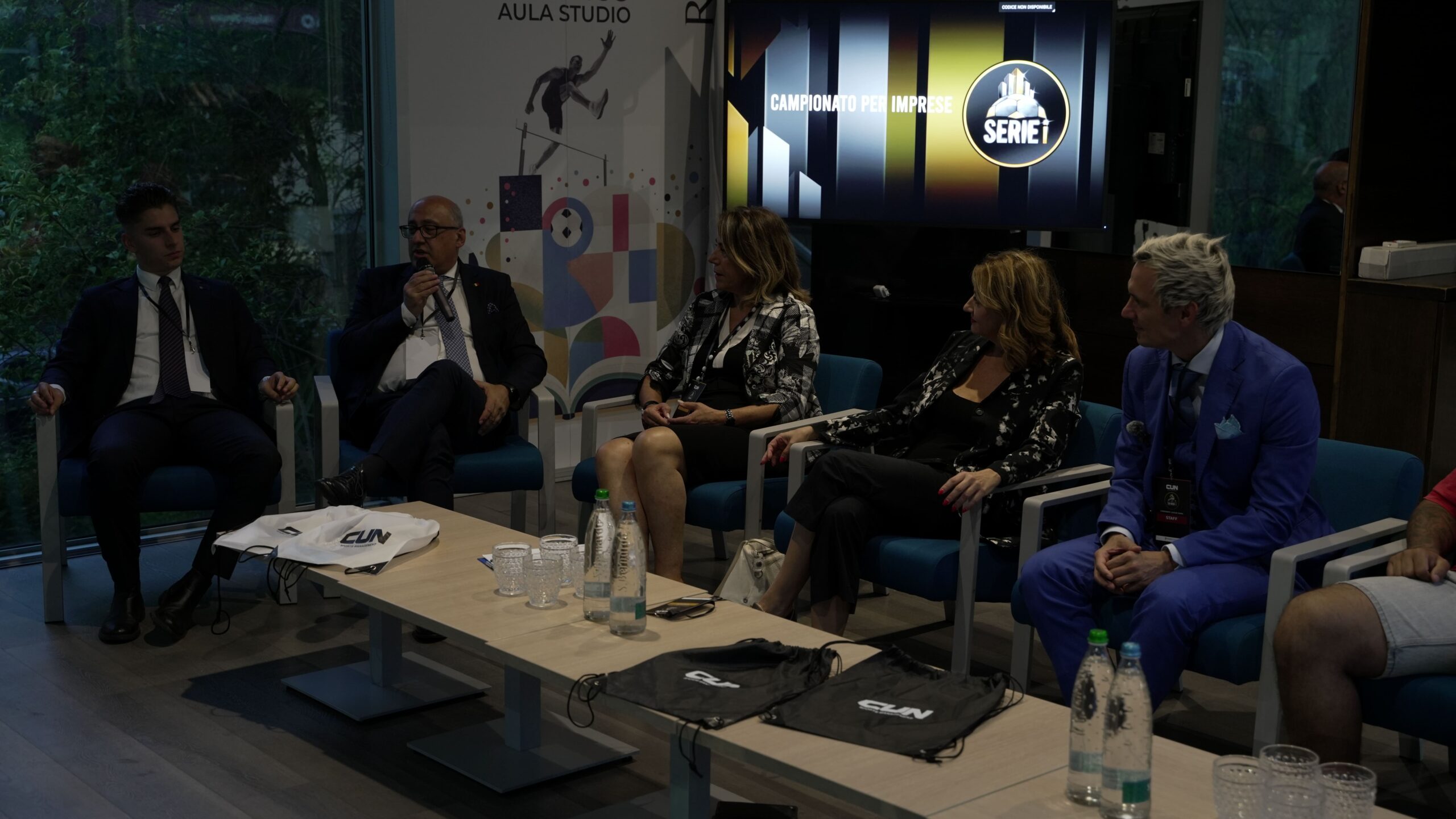 Serie i Roma, presentata al Villaggio Olimpico!